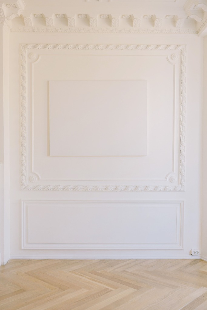 Stunning classical wall molding details